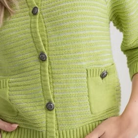 Marble - Relaxed Fit Chunky Cardigan 7875