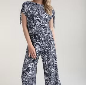 Marble - Draw Tie Detail Top 7933