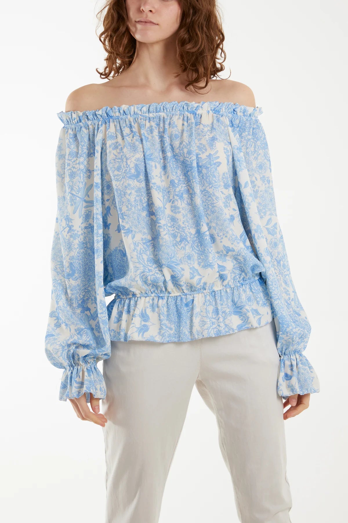 Beatrice Baroque Bardot Top