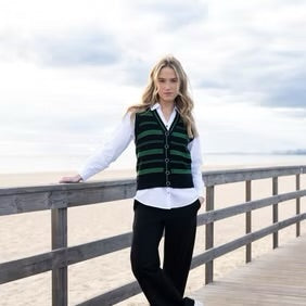 Marble - Super Soft Relaxed Fit Waistcoat - 8045