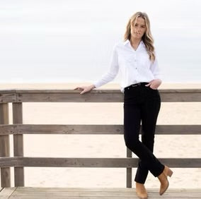 Marble - Button Down Blouse - 8146