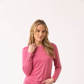 Marble - Super Soft V Neck Top - 6401