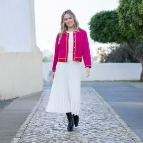 Marble - Classic Fit Cardigan - 8108