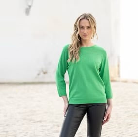 Marble - Super Soft Embellished Sweater 8052