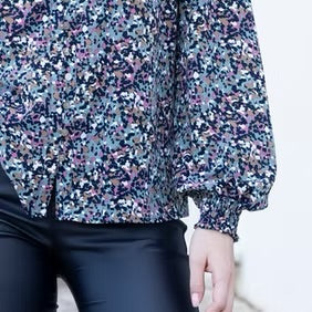 Marble - Relaxed Fit Blouse 8155
