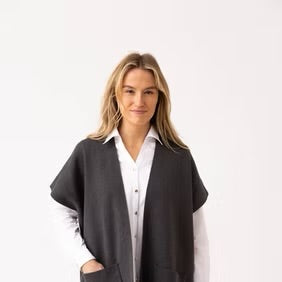 Marble - Short Sleeve Cardigan 6771