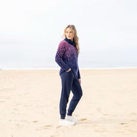 Marble - Super Soft Feather Yarn Sweater 8030