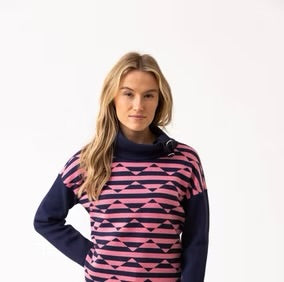 Marble - Two Colour Sweater 8106