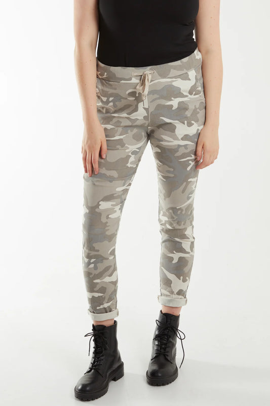 Evie Camouflage Magic Trousers