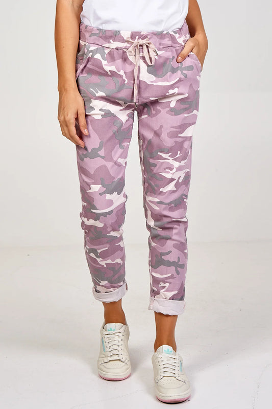 Evie Camouflage Magic Trousers