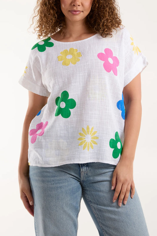 Elle Flower T-shirt