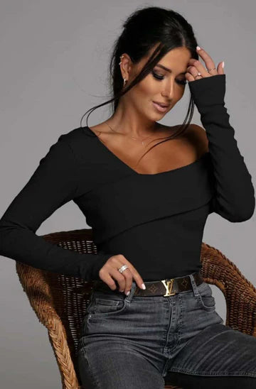 Maisie Long Sleeve Bodycon Top