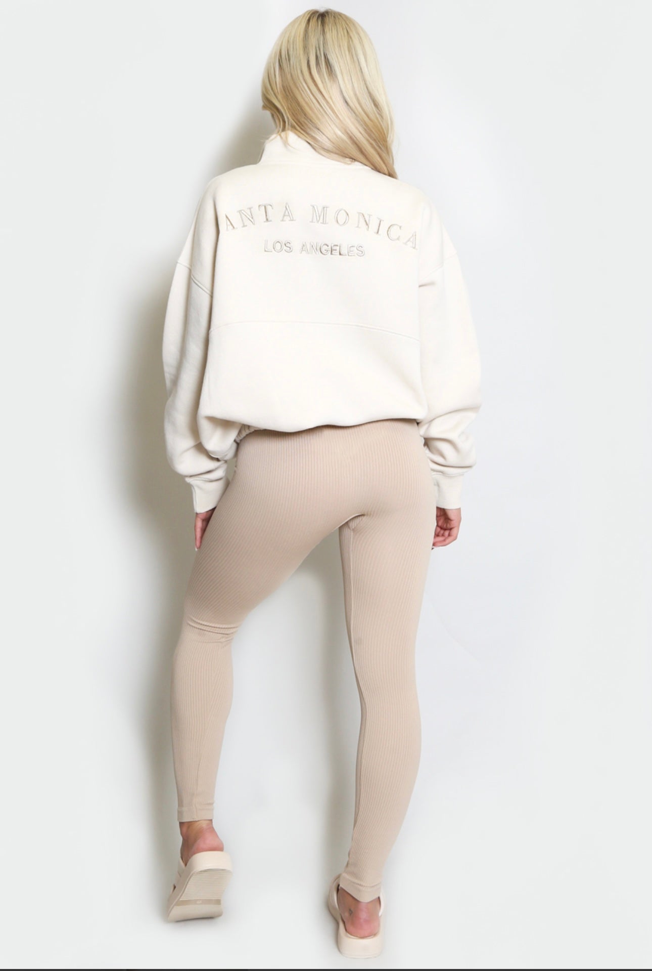 Monica Half Zip Sweatshirt