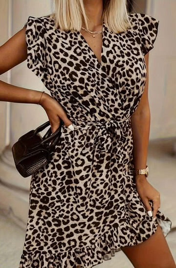 Zayne Chiffon Wrap Dress