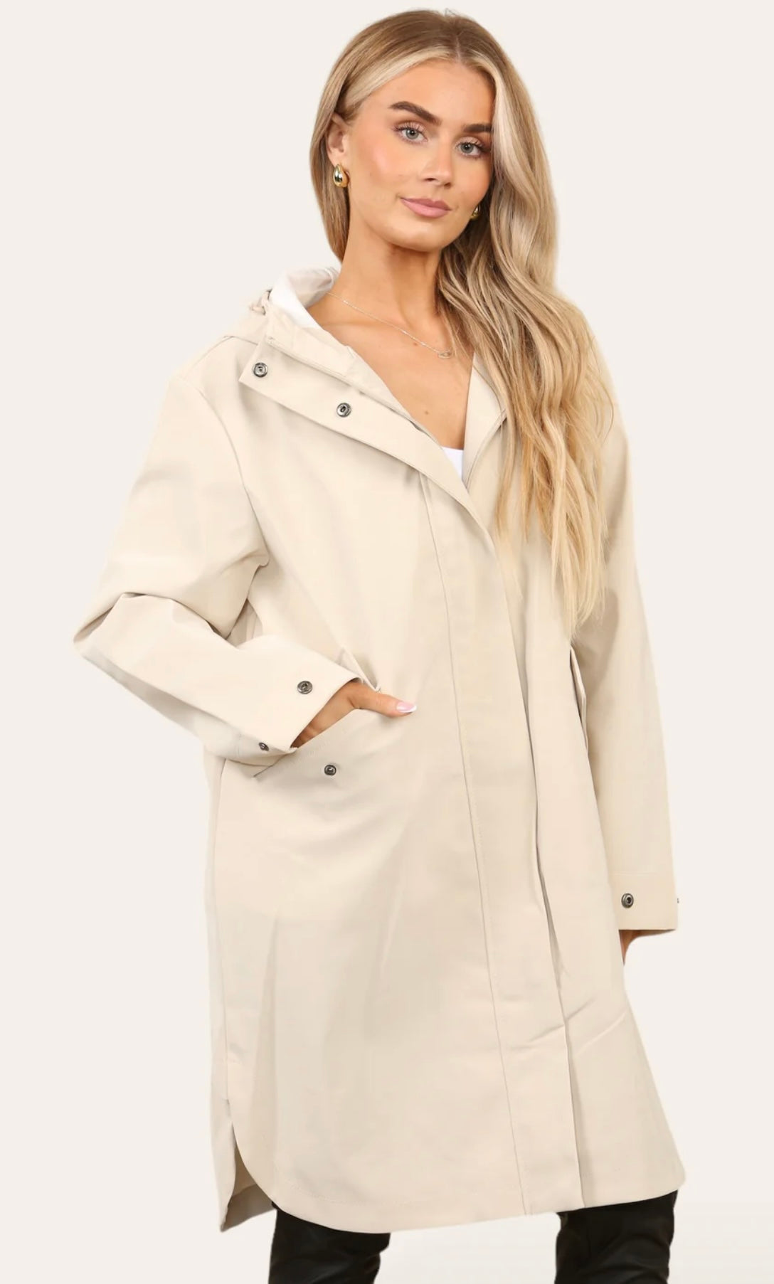 Melissa Oversized Rain Coat