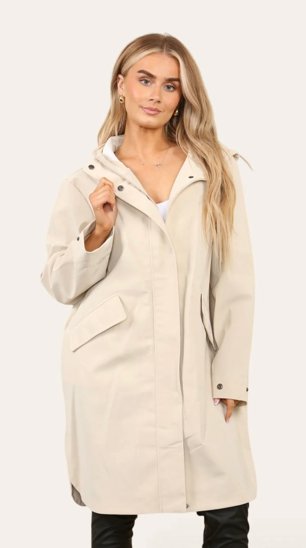 Melissa Oversized Rain Coat