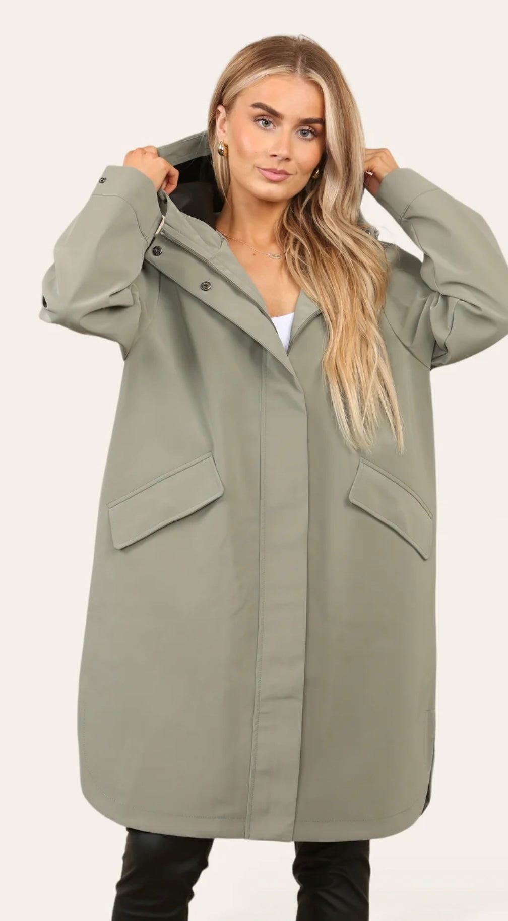 Melissa Oversized Rain Coat