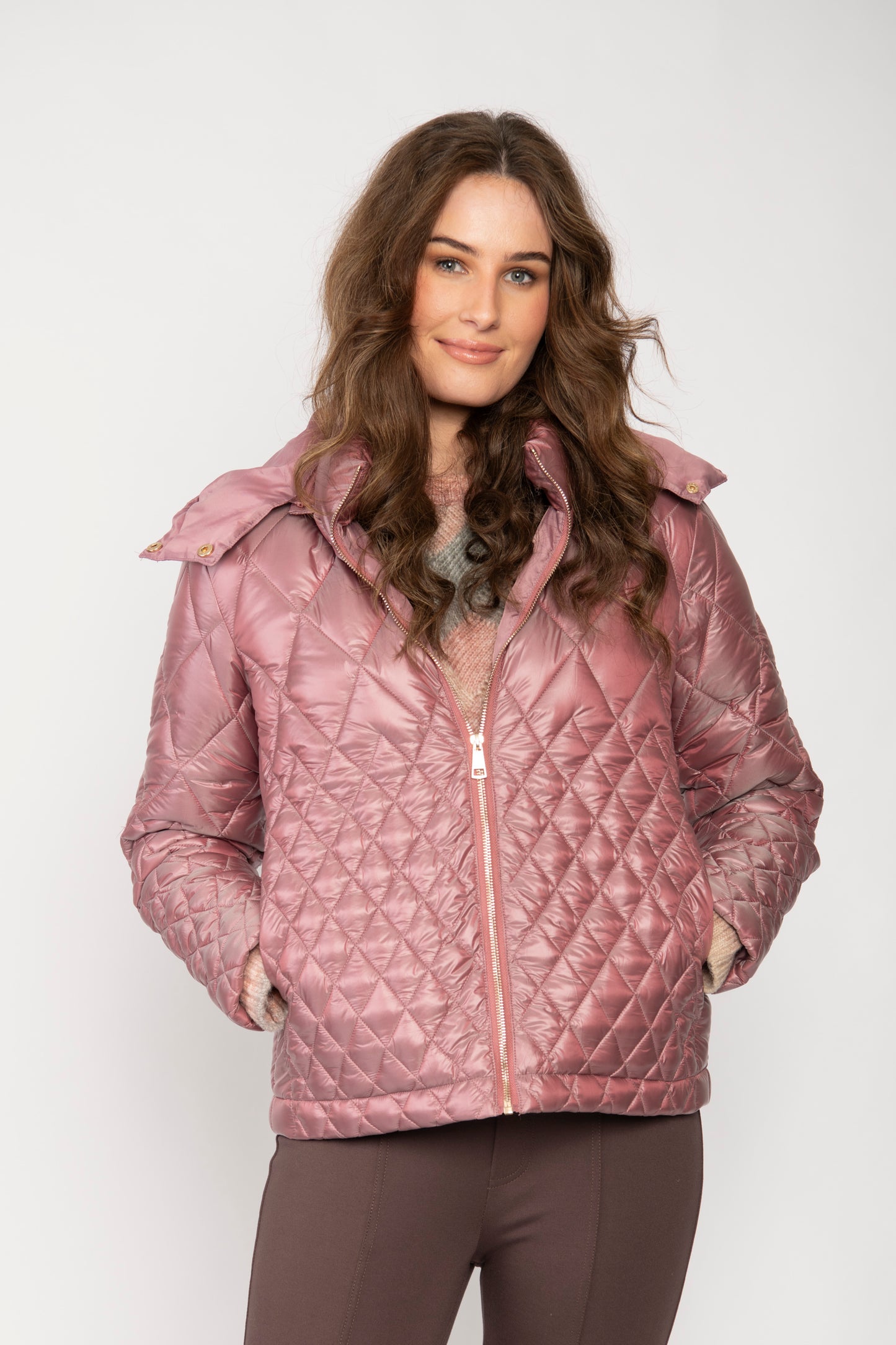 Maura Diamond Quilted Jacket