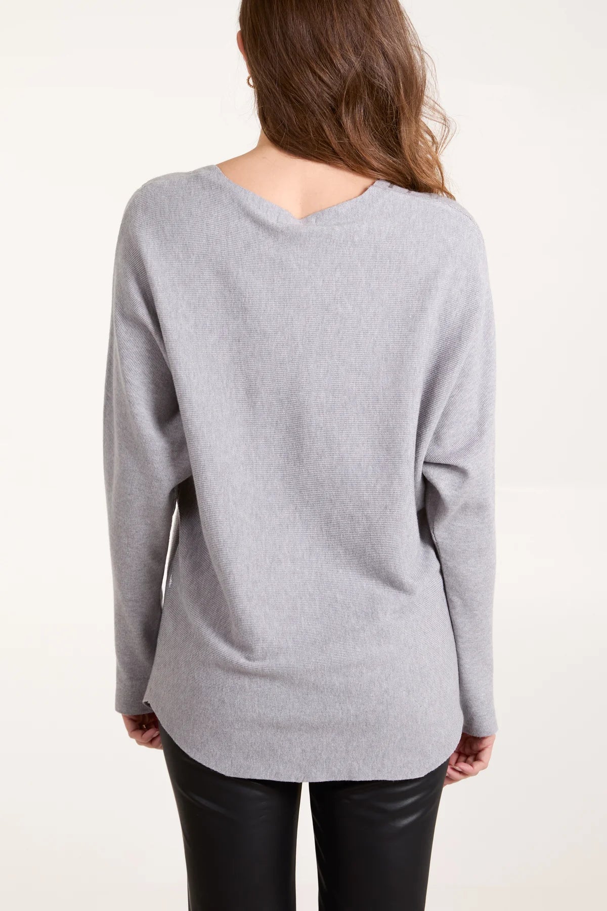 Isla Foil Print Fine Knit Jumper