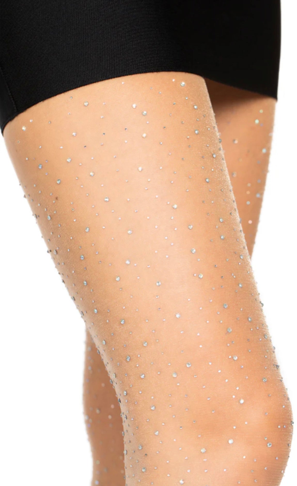 Diamante embellished tights