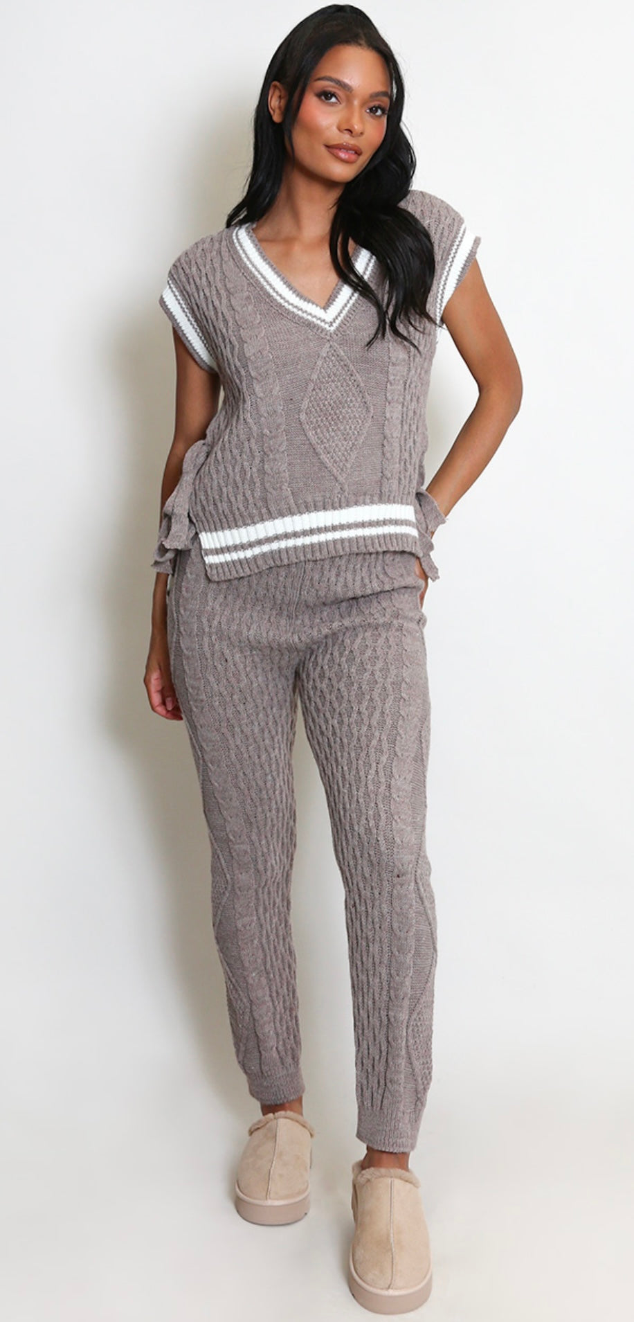 Orkney Cable & Stripe Co-ordinate Set