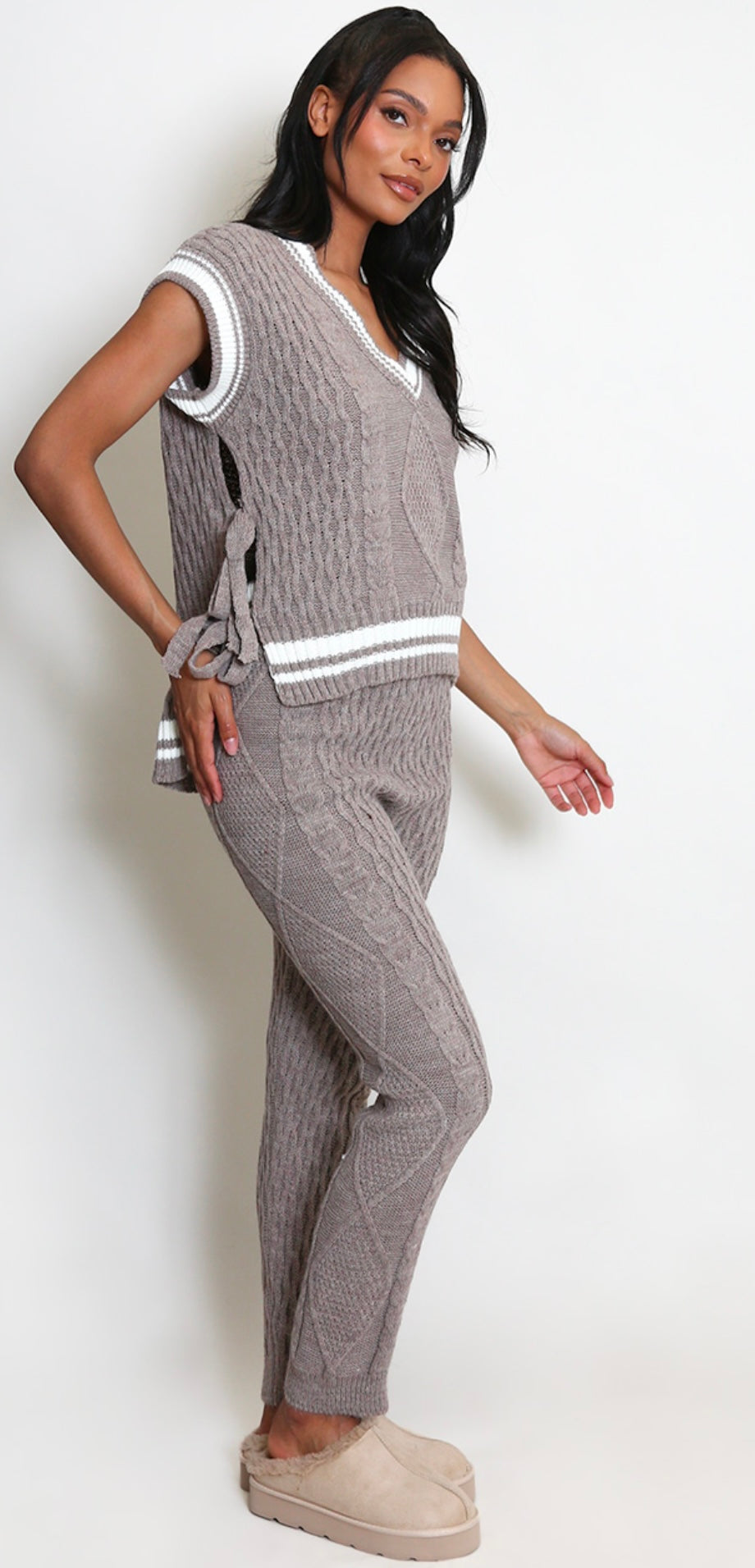 Orkney Cable & Stripe Co-ordinate Set