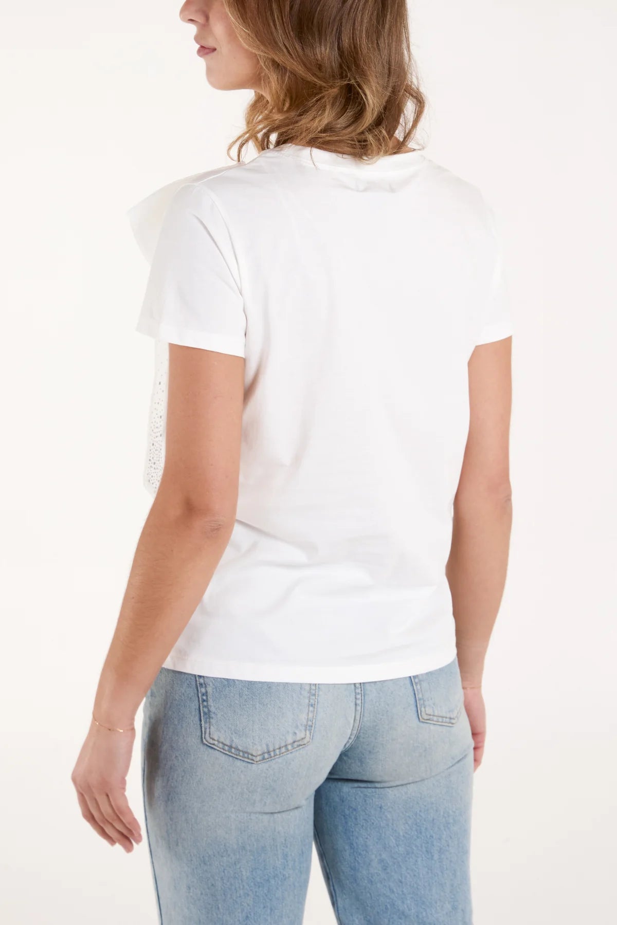 Sasha Embellished Bow T-shirt