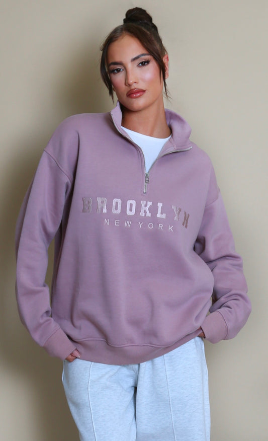 Tasha Brooklyn Relaxed Fit Sweatshirt