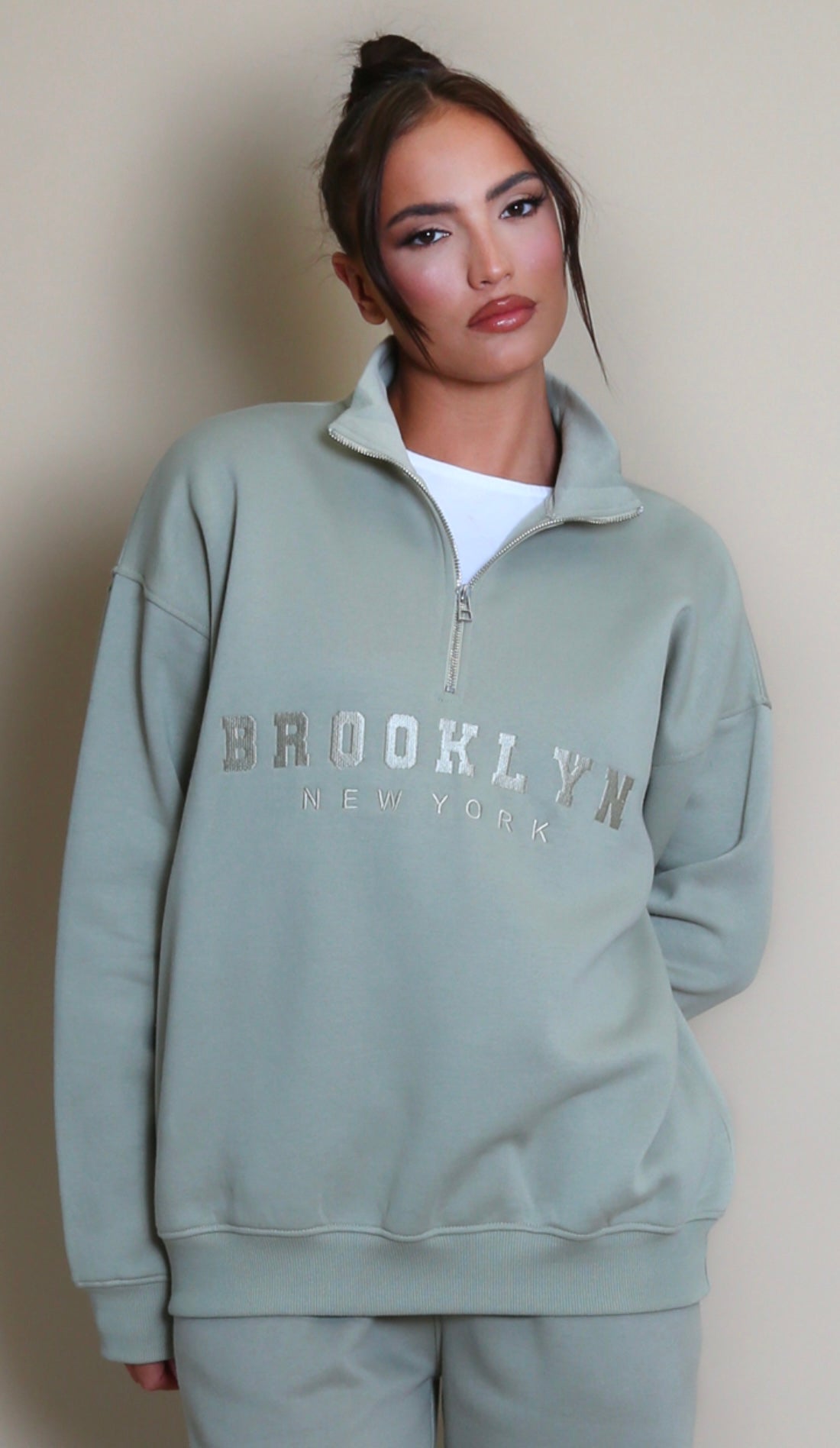 Tasha Brooklyn Relaxed Fit Sweatshirt