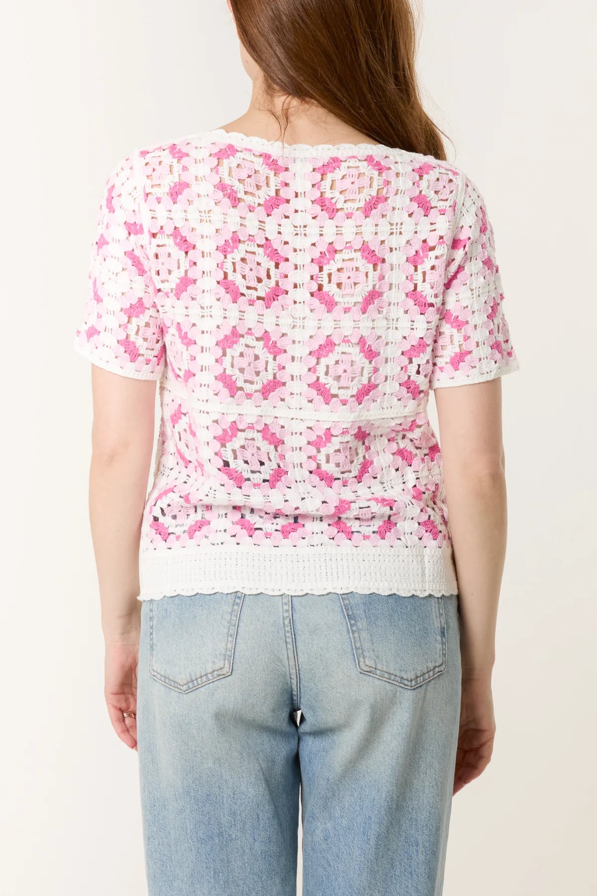 Julie Crochet Cardi Top