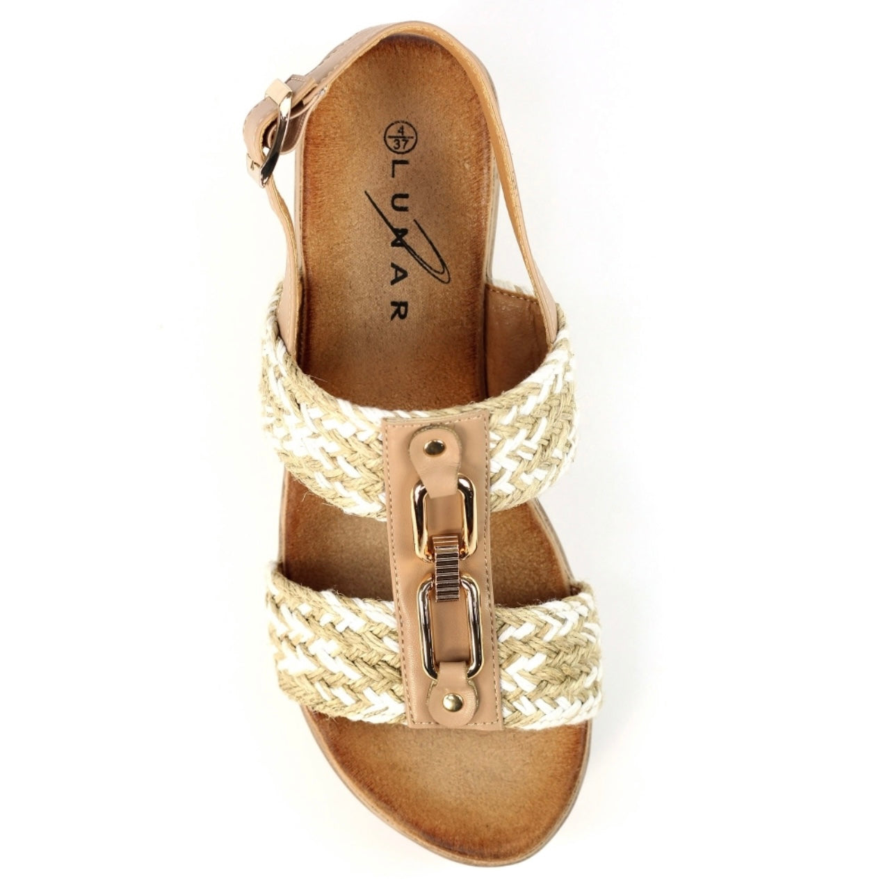 Lunar Jamie Wedge Sandal