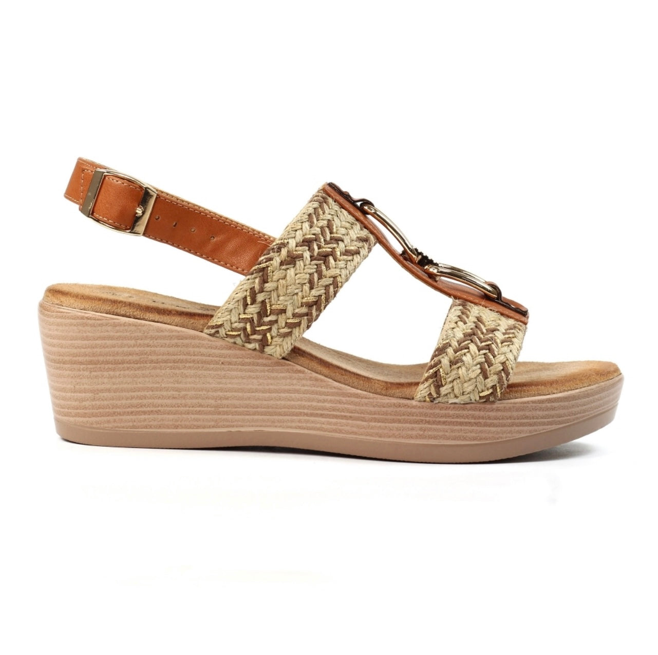 Lunar Jamie Wedge Sandal