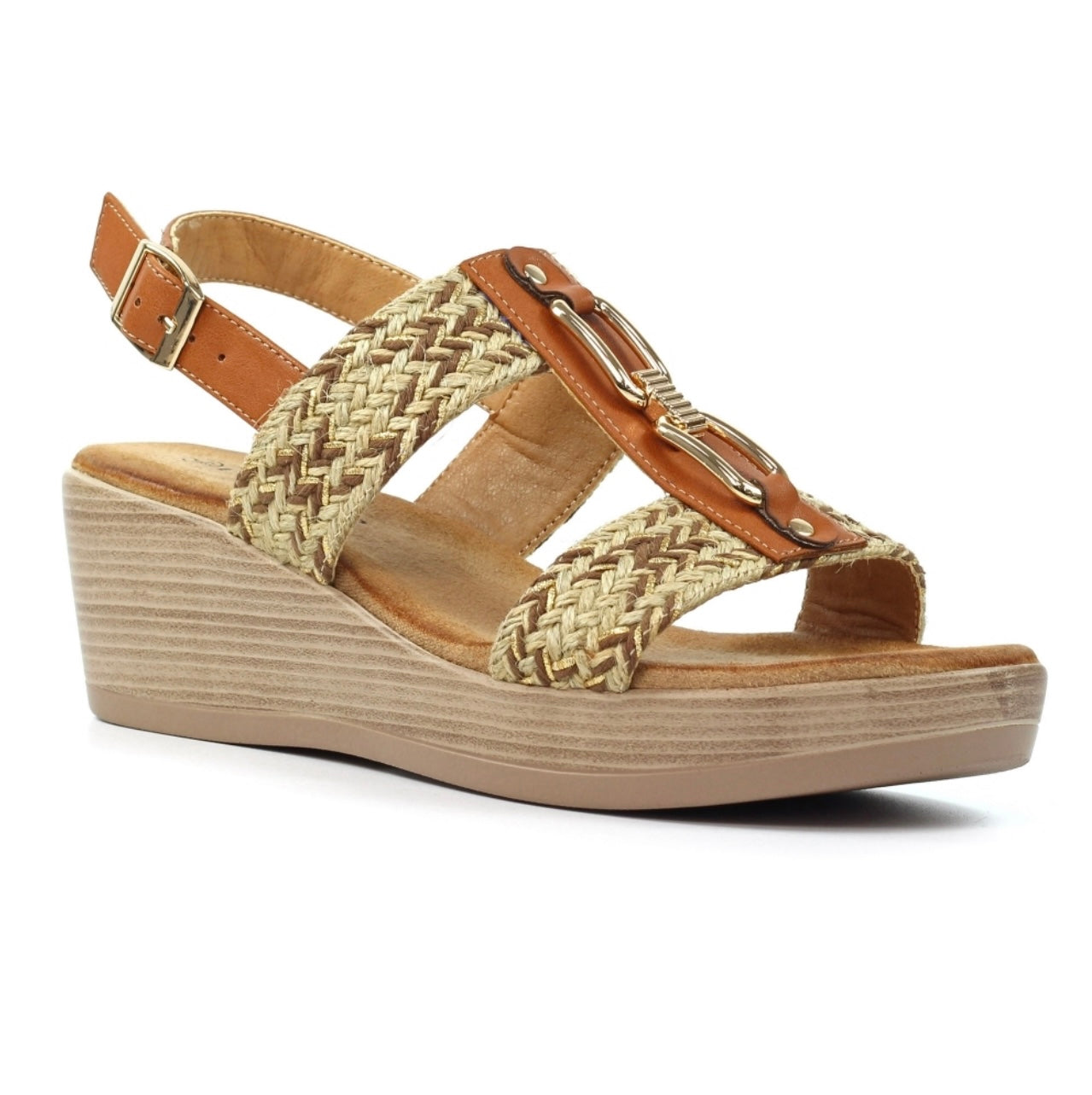 Lunar Jamie Wedge Sandal