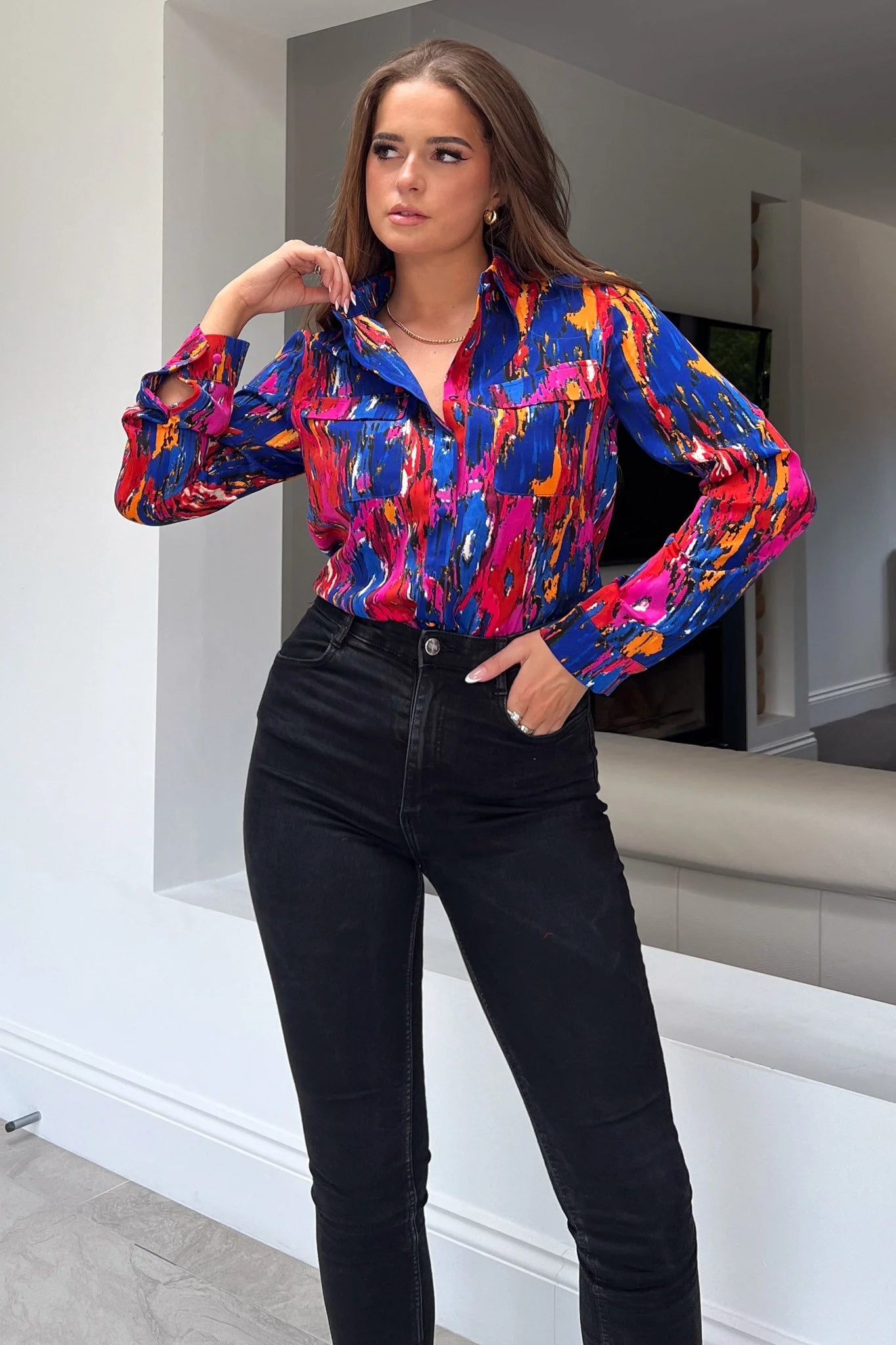 Maisie Abstract Print Shirt