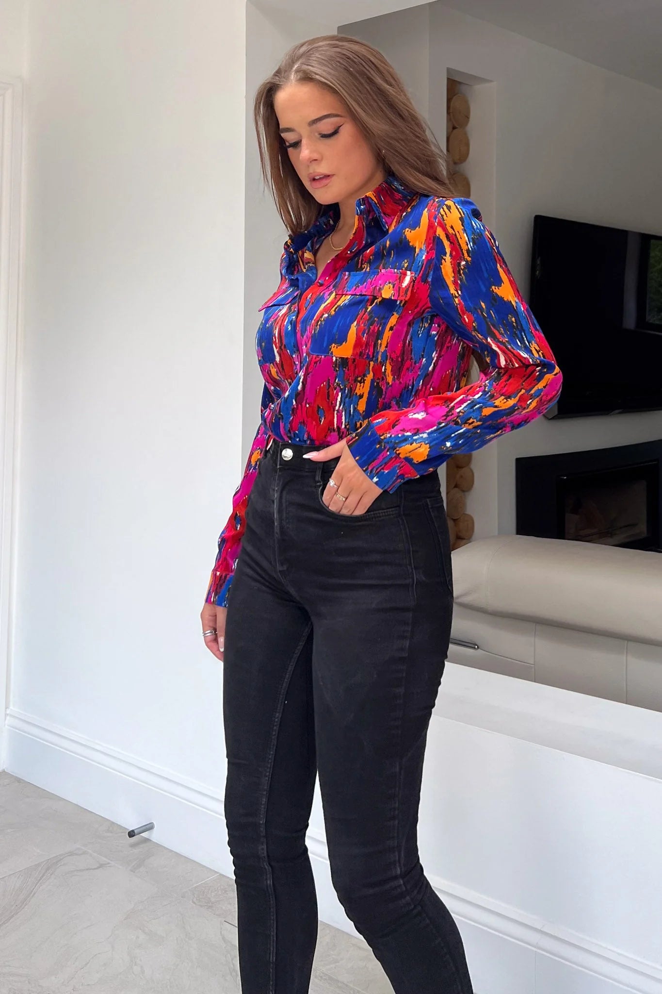 Maisie Abstract Print Shirt