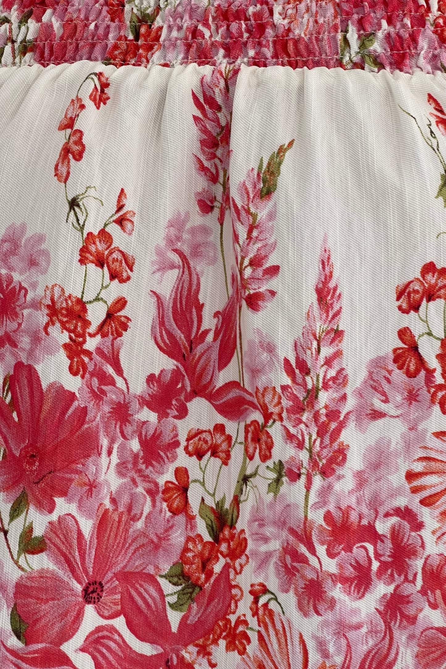 Maddie Floral Bardot Top