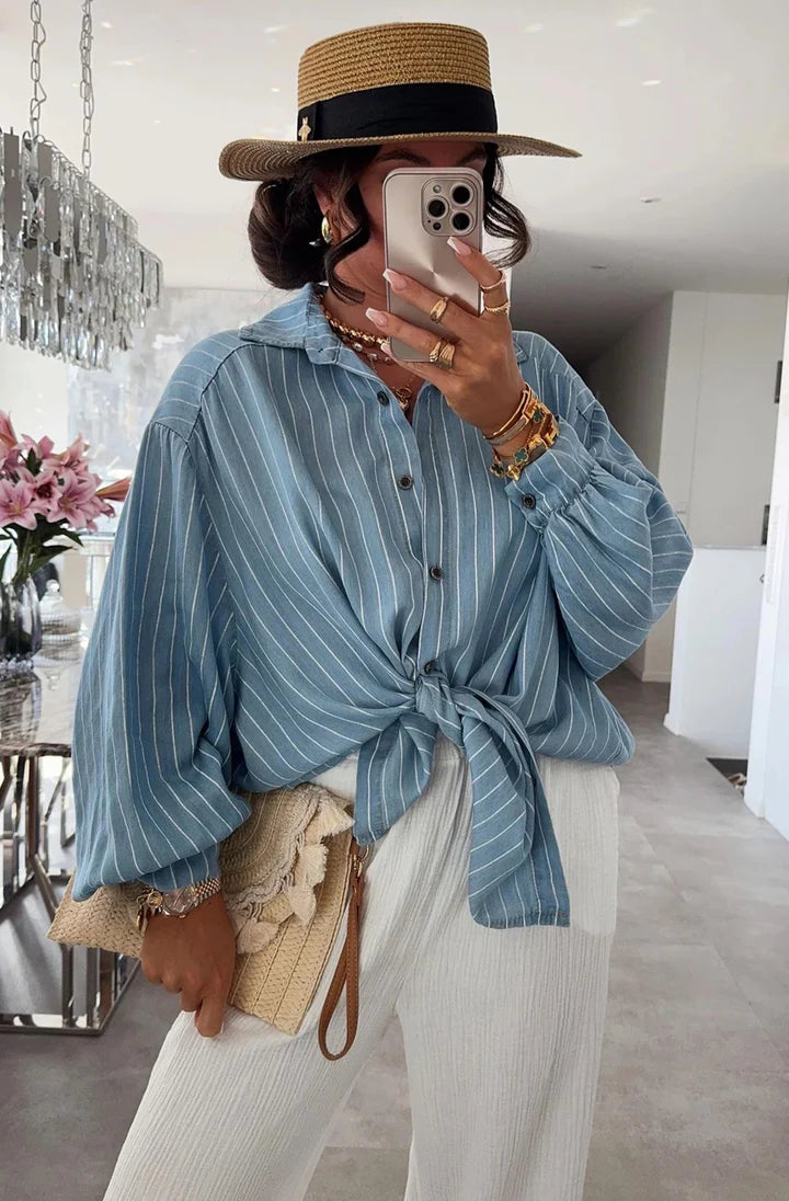 Diana Striped Oversized Shirt