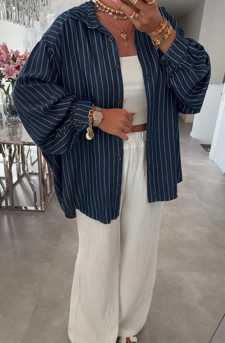 Diana Striped Oversized Shirt