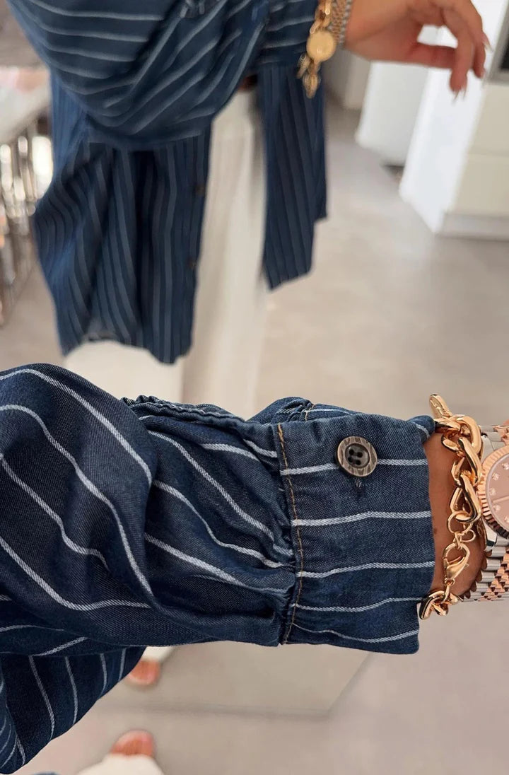 Diana Striped Oversized Shirt