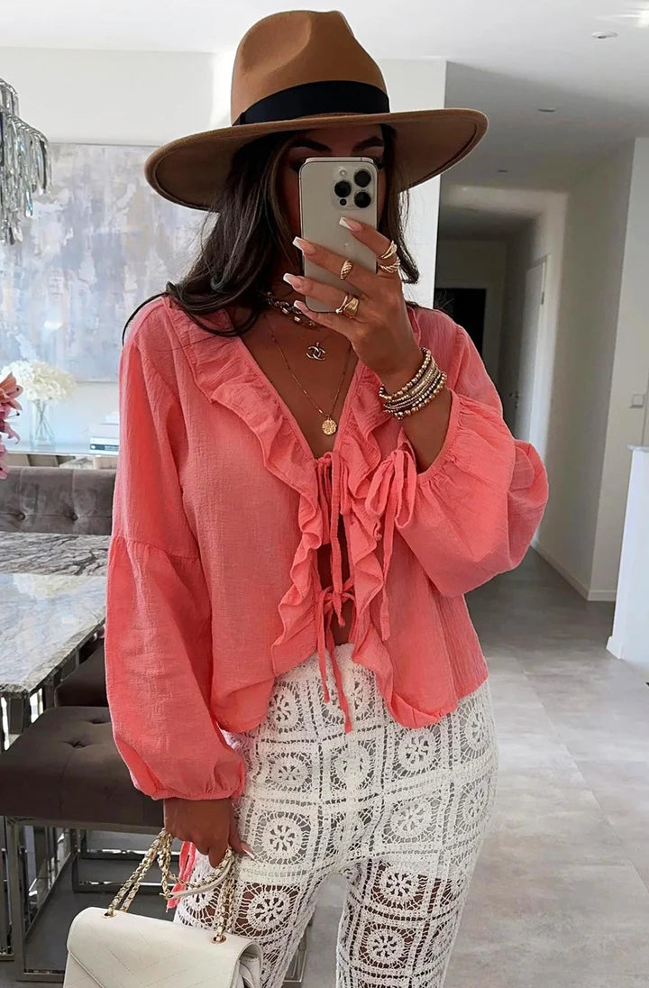 Sarah Casual Shirt Top