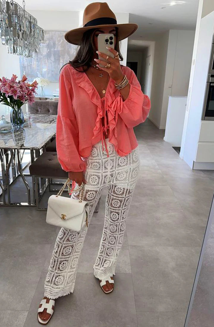 Sarah Casual Shirt Top