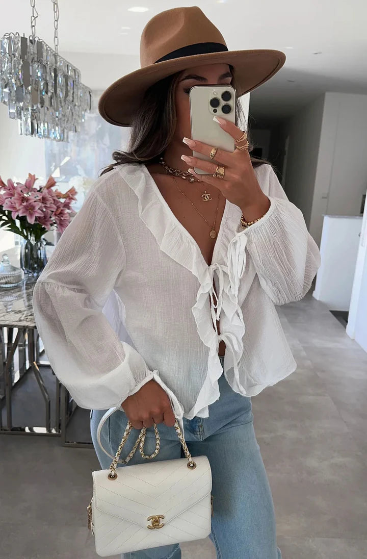 Sarah Casual Shirt Top