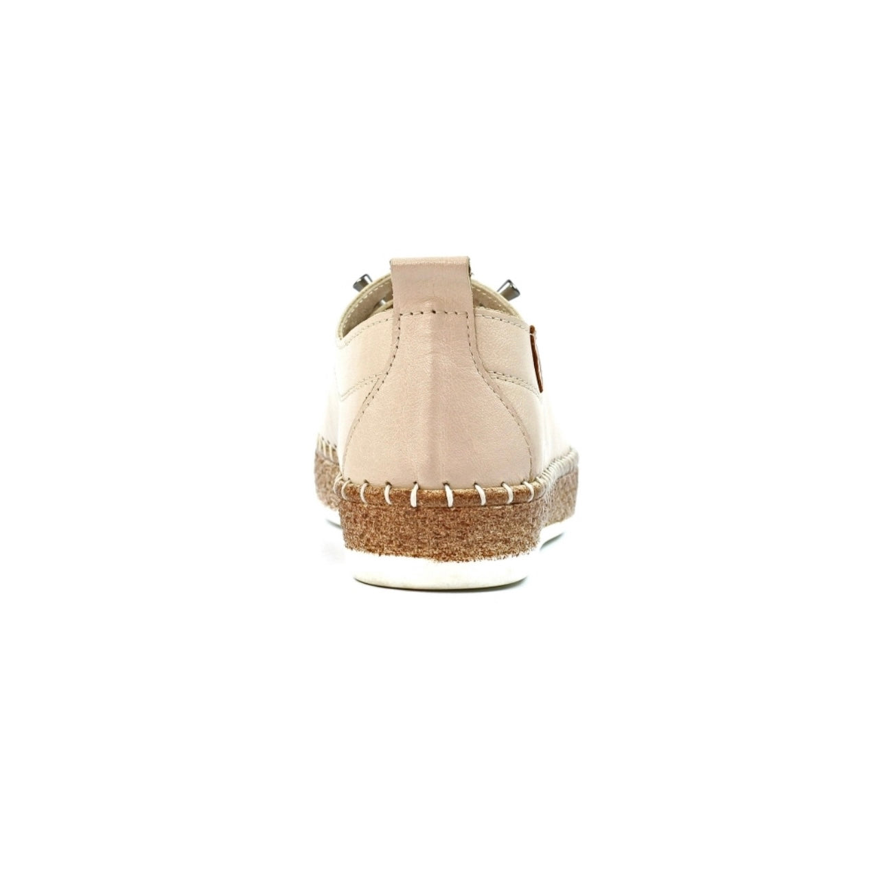 Lunar Evie Leather Plimsole