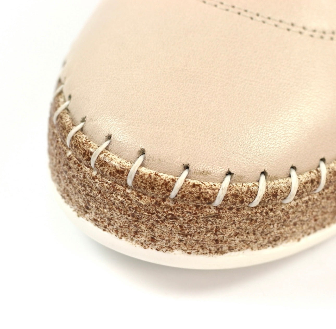 Lunar Evie Leather Plimsole