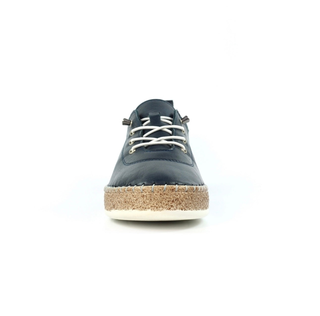 Lunar Evie Leather Plimsole