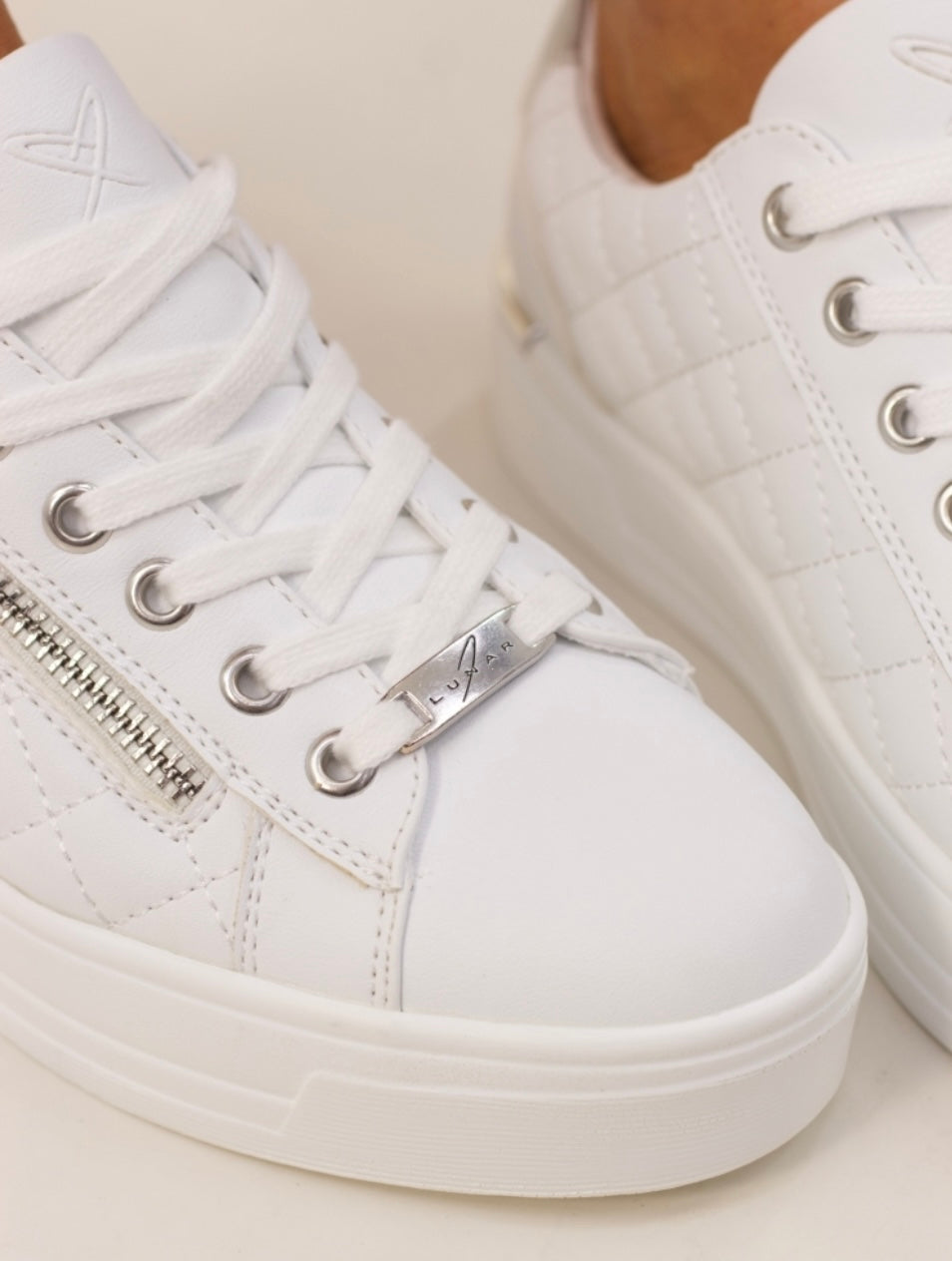 Lunar Xenon Quilted Trainer