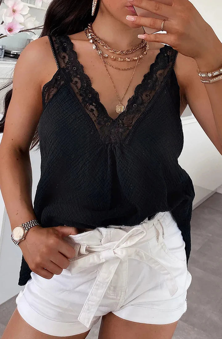 Sian Luxe Cotton Cami Top