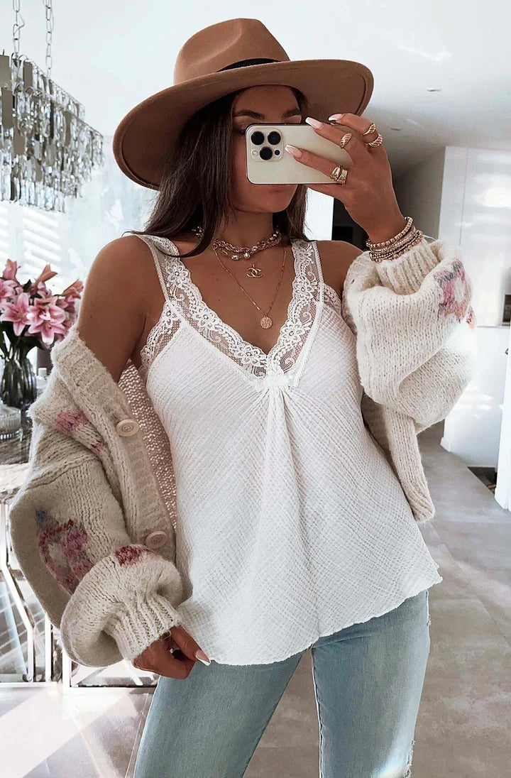 Sian Luxe Cotton Cami Top