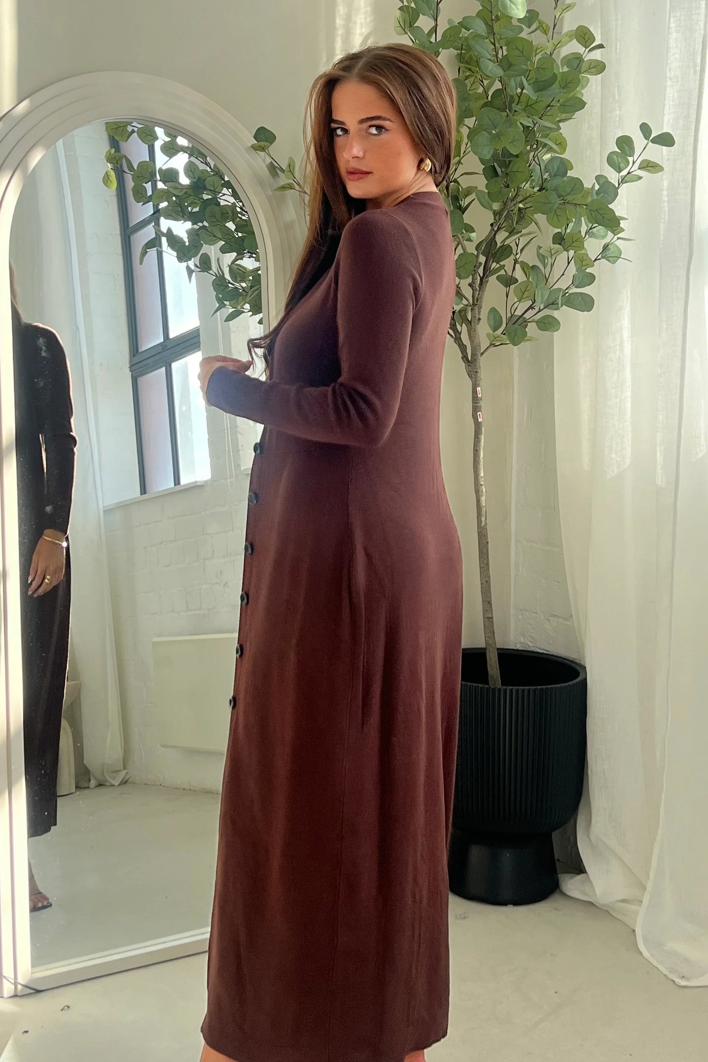 Chloe Longline Cardi Dress