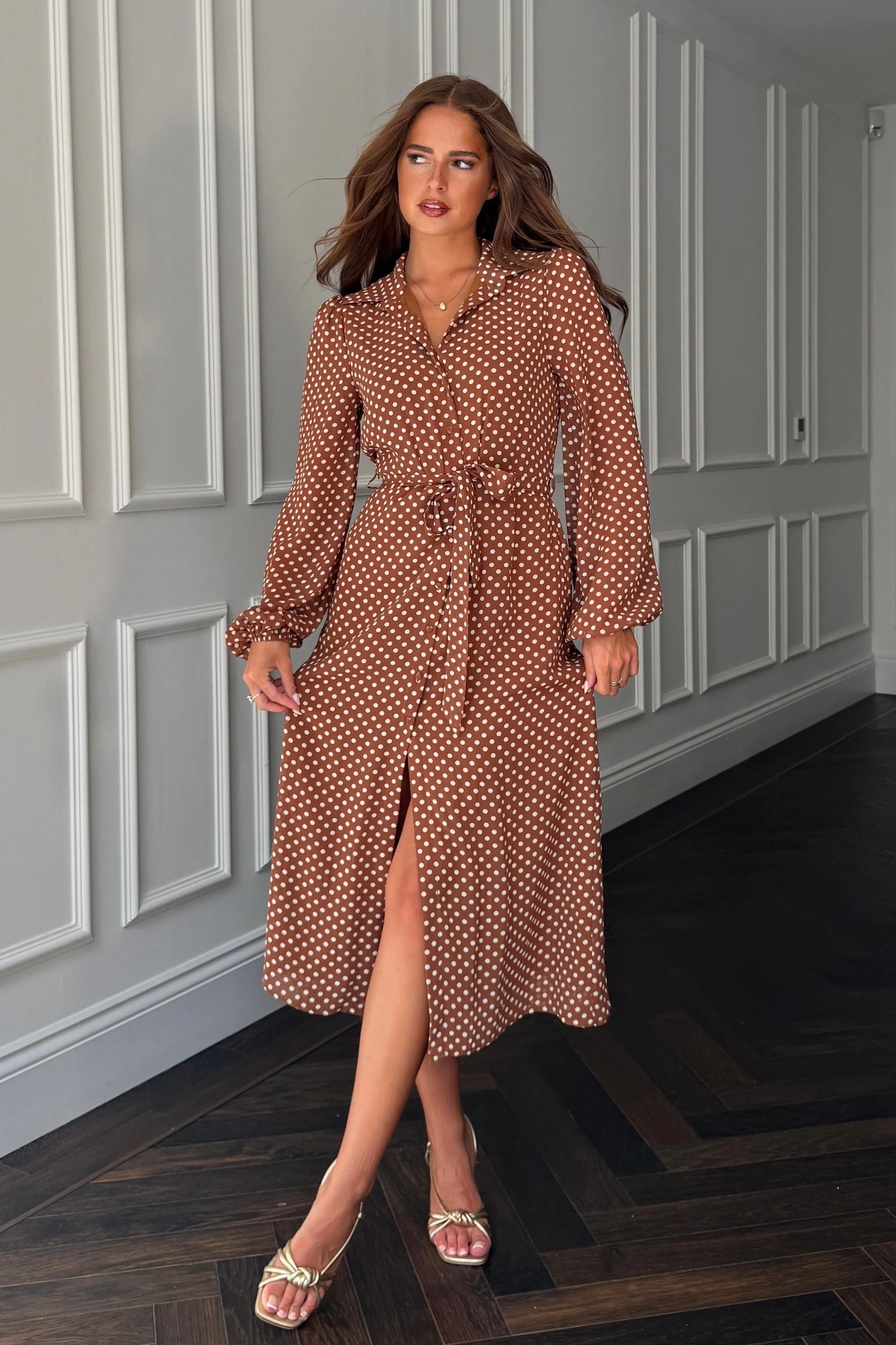 Katya Midi Shirt Dress